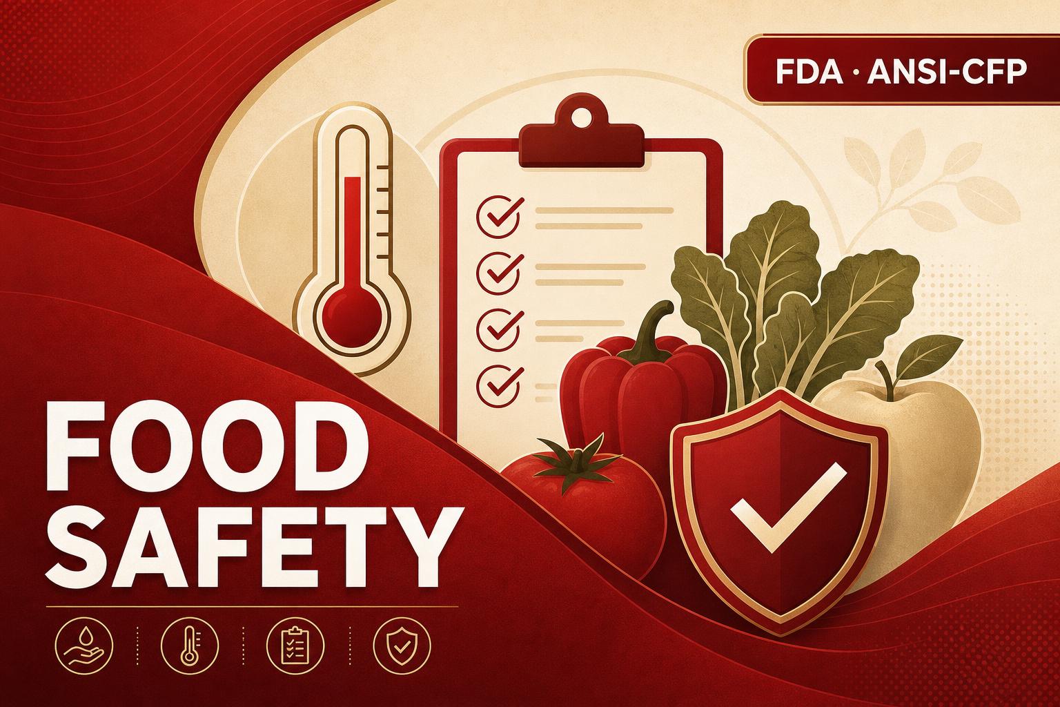 Food Safety Certification — FDA · ANSI-CFP