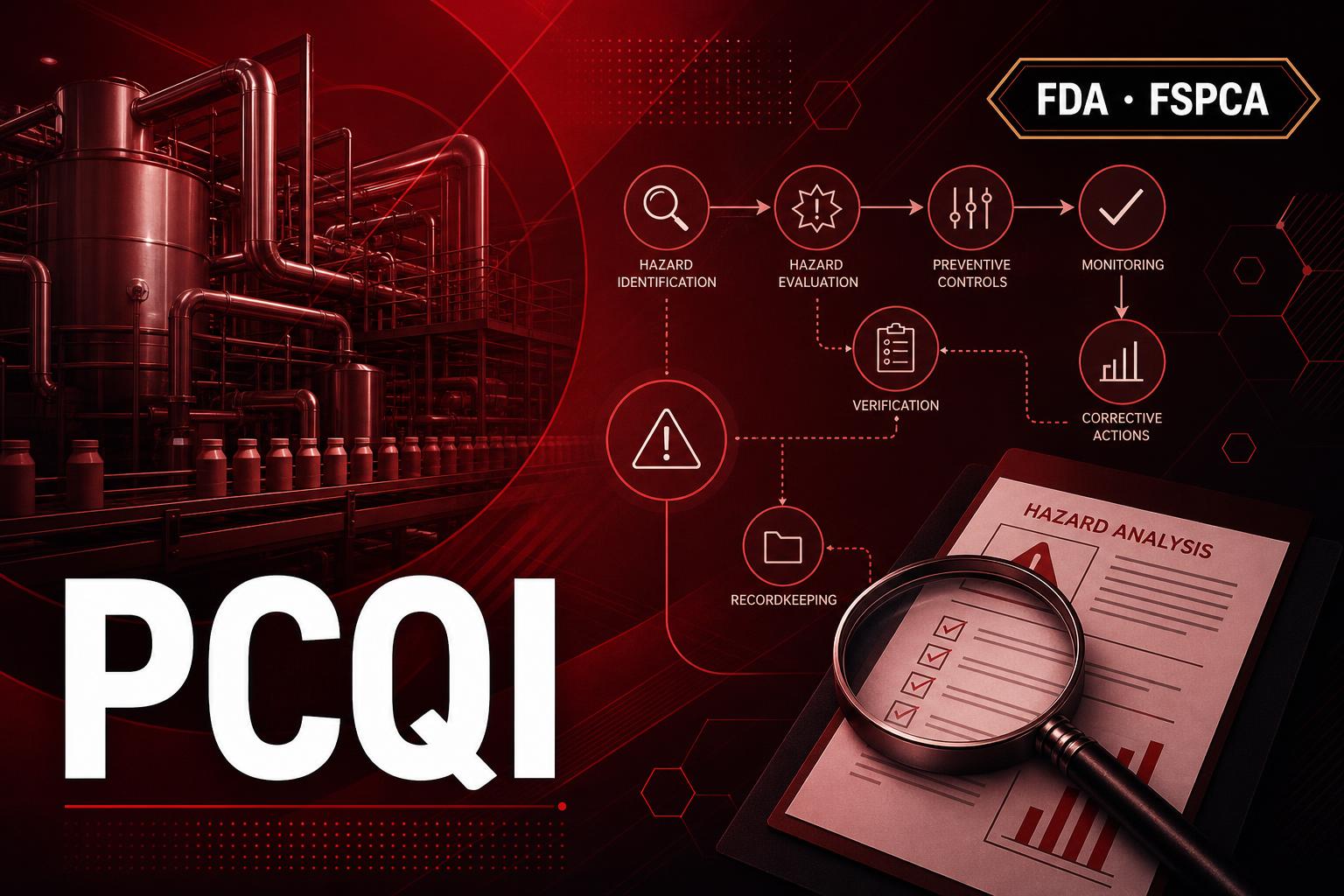 PCQI Certification — FDA · FSPCA
